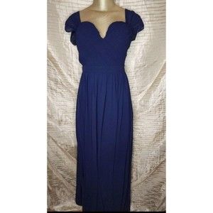 Size Medium, Maniju Off Shoulder Chiffon Maxi Dre… - image 1